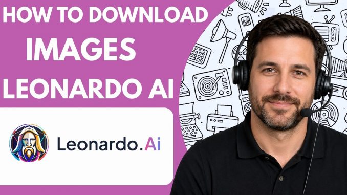 How to Download Leonardo AI Images Full Guide 2026