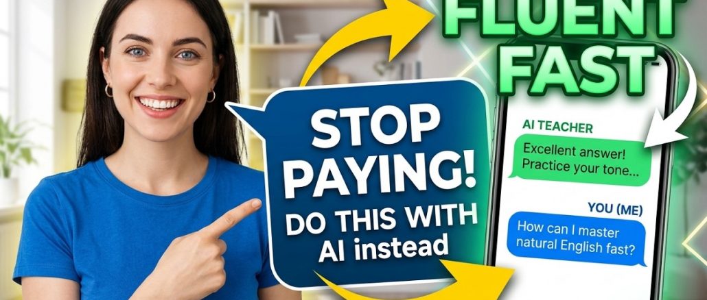 How to Master English Fast Using AI! (Beginner to Advanced Blueprint)