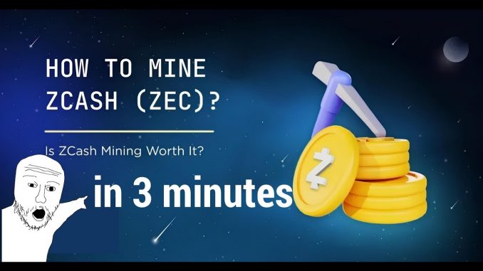💰 MINE ZCASH (ZEC) IN JUST 3 MINUTES! | Zcash Mining Setup Guide 2026