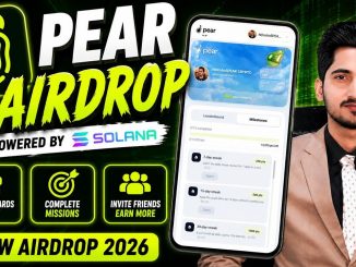 PEAR Airdrop — Powered by Solana Step-By-Step Guide | New Free Crypto Airdrop 2026