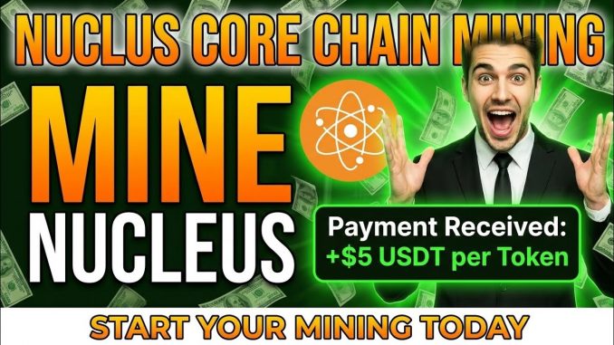 START NOW  / Full Guide on NUCLEUS CORE CHAIN Airdrop Project 👉 +$ 1.0 per Token