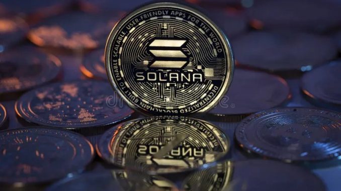 Solana price