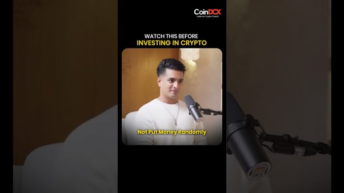 Basic Way to Start Investing in Crypto #shorts #podcast #investment @ranveerallahbadia