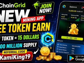 ChainGrid Mining App LIVE ✅ Free Crypto Mining 2026 | 100M Supply | Join Now
