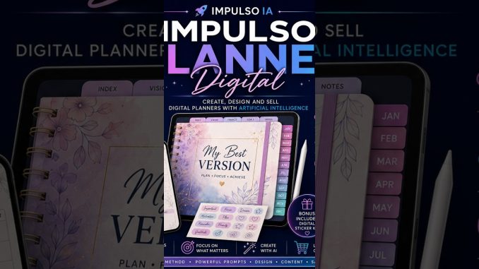 AI Digital Planner Guide I Impulso Planner U.S. Edition