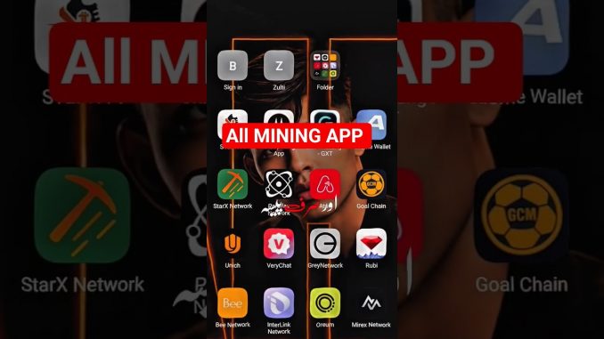 ALL MINING APPS ⛏️#mining # #fouryour#crypto #cryptotrading #dollar #income #shorts