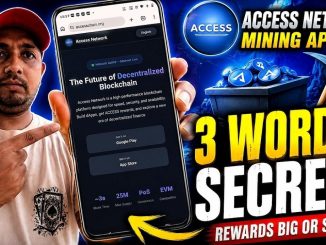 🔥 Access Network Mining App Full Tutorial 2026 | Sign Up & Start Mining Today!