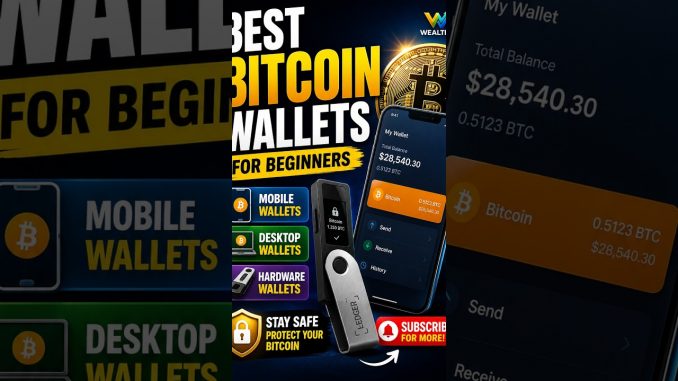 Best Bitcoin Wallets for Beginners in 2026 🔐 | Crypto Wallet Guide