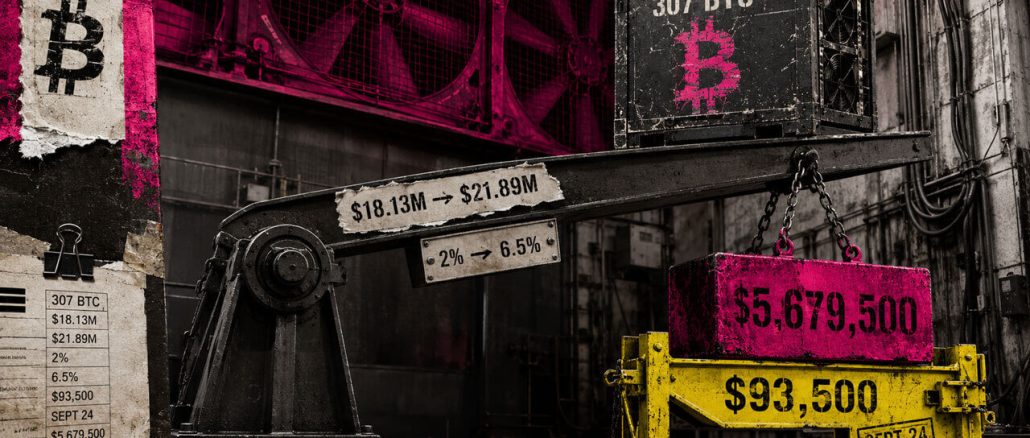 Bitcoin collar reset adds $3.765M to PowerCompute debt