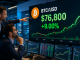 Bitcoin eyes $80k after weekly rally pushes BTC above key moving averages