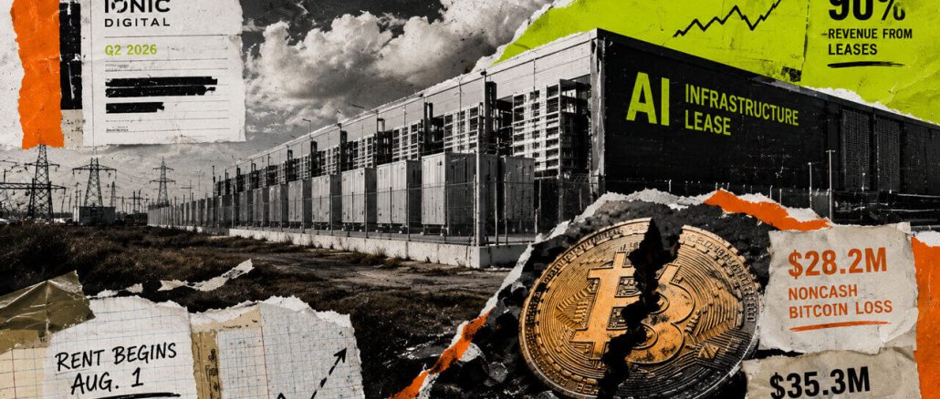 Bitcoin miner Ionic gets 90% of revenue from AI lease as BTC drives $35M loss