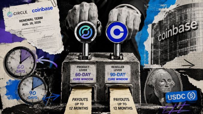 Circle renews Coinbase deal creating two ways to challenge Coinbase’s USDC payouts, but neither works quickly