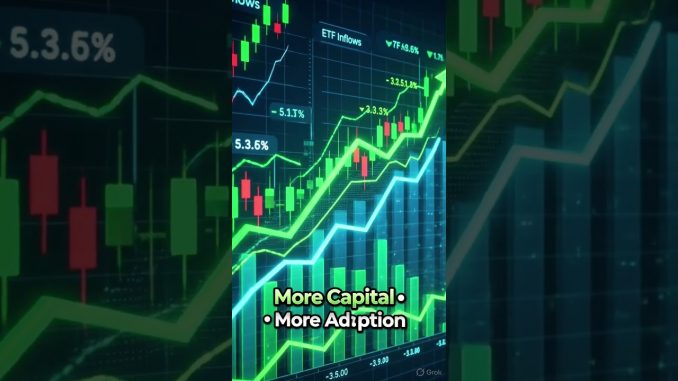 Crypto ETFs Are Changing Bitcoin Forever! 🚀 #shorts  #blockchain #cripto #altcoins #cryptonews