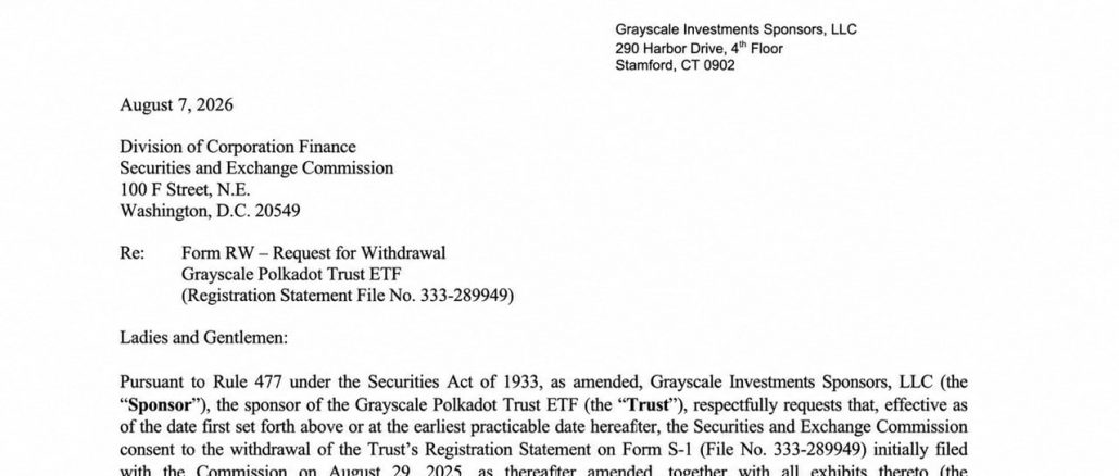 Grayscale Pulls Three Altcoin ETF Filings in Just 190 Seconds