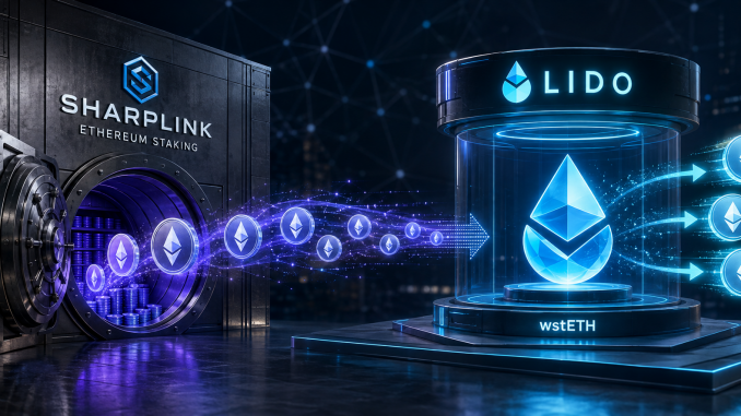 LDO surges as SharpLink seeks to stake $200m in ETH via Lido