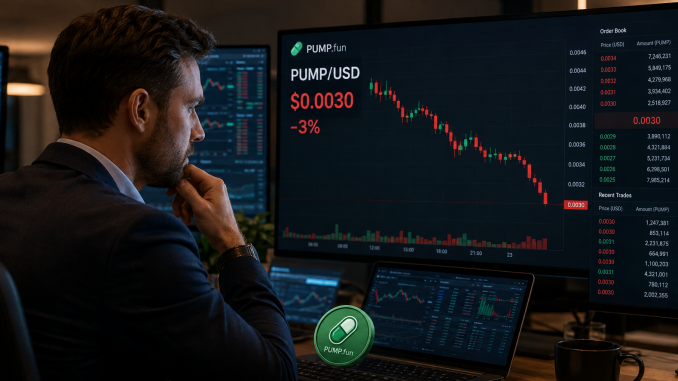 Pump.fun retreats 3% as open interest and TVL reach record highs