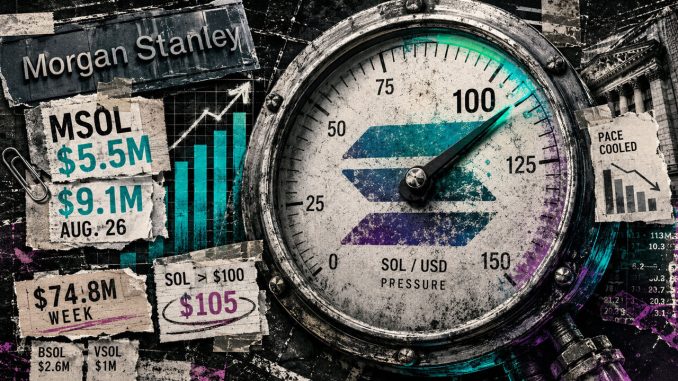 Solana is up 43% and ETF money is suddenly pouring in