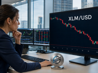 Stellar’s XLM token slides below key moving averages