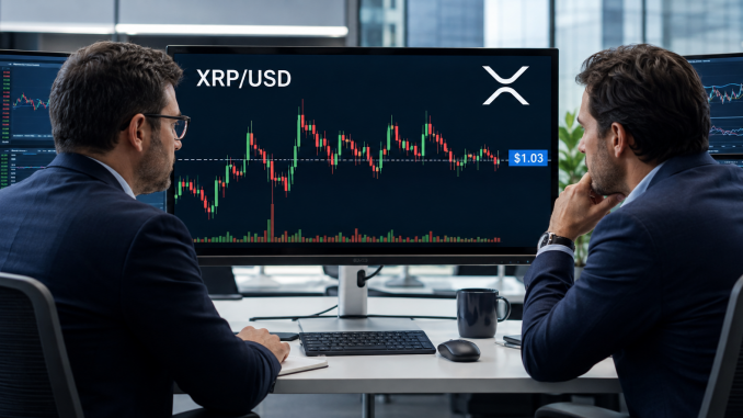 XRP rebounds to $1.03 but bearish momentum keeps $1 support at risk