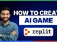 how to create ai game using replit[2026 Full Guide]